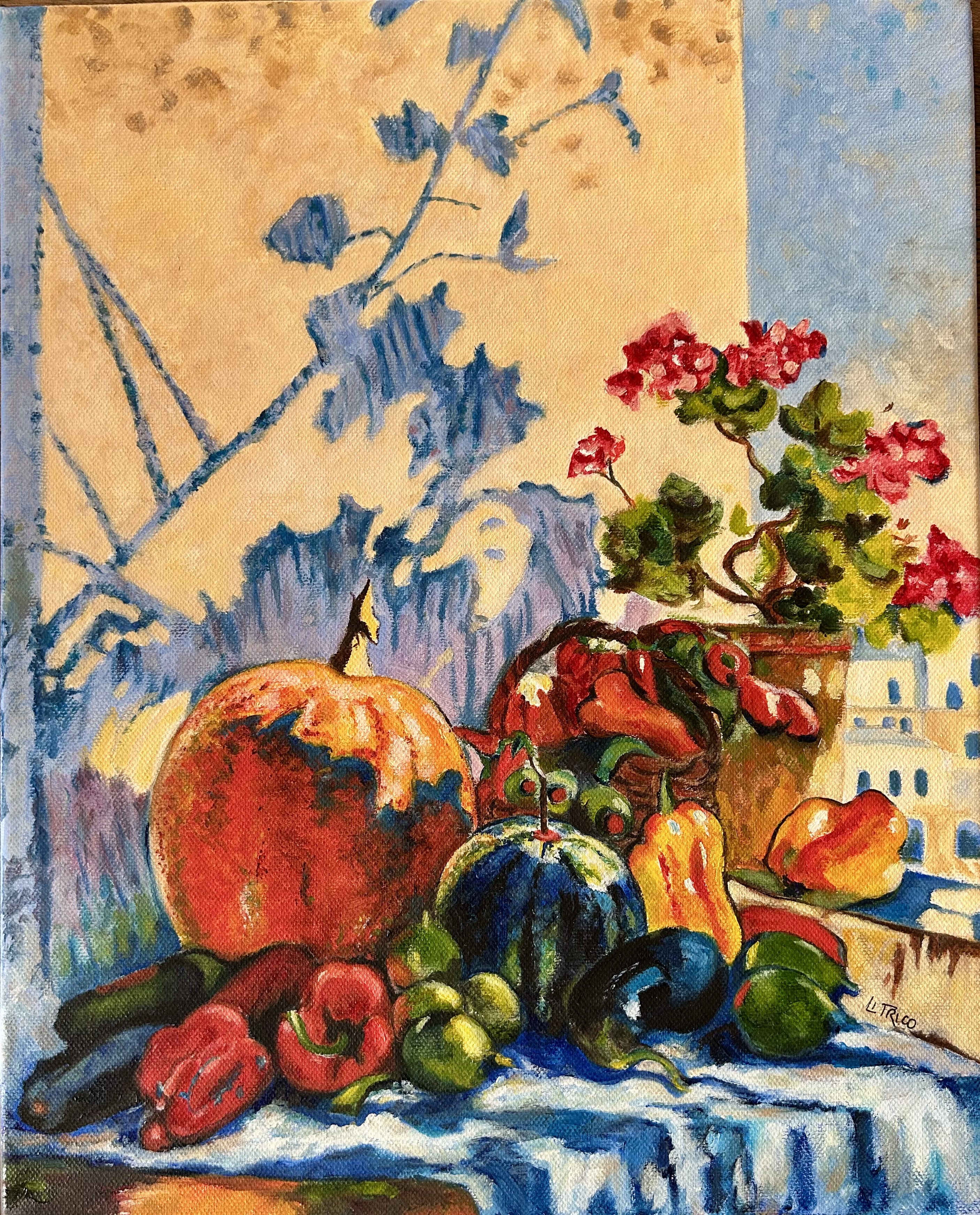 Nature Morte aux Légumes d'Automne